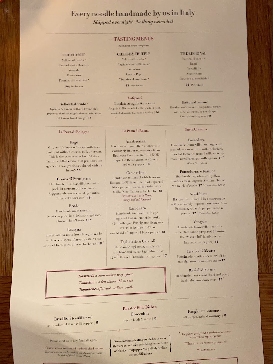 UOVO Santa Monica Menu - Image 5